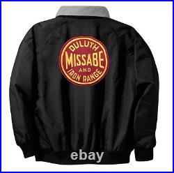 Duluth Missabe and Iron Range Railway Embroidered Jacket Front and Rear 89r