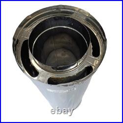 DuraPlus 8 Stainless Steel 8DP-36SS Chimney Pipe 36 Duravent 8DP-36SSCF 9217SS