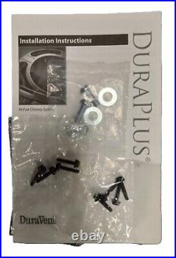 DuraVent 6DP-KOUT Through The Wall Kit 6 ID Chimney Pipe DuraPlus 10 OD KTTW DuraVent 6DP-KOUT Through The Wall Kit 6 ID Chimney Pipe DuraPlus 10 OD KTTW