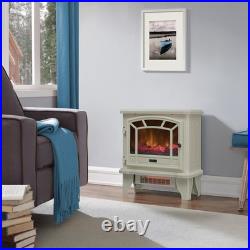 Duraflame Infrared Quartz Electric Fireplace Stove Cream Heater