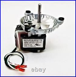 Earth Stove Traeger Furnace Combustion Exhaust Fan Motor + 4 3/4 AMP-UNIVCOMBKIT