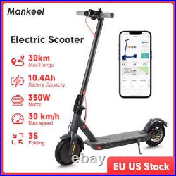 Electric Scooter Foldable 350W Adults E Scooter Dual Brake Max Range 30KM Smart