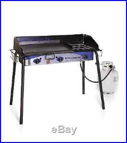 Expedition 3X Triple Burner Stove withgriddle