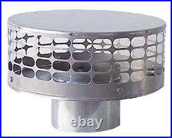 FOREVER Stainless Steel Liner Top Caps for Factory Build Double Wall Chimneys