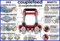 FS2F150 Sheet Metal Bender, 0-100° Bending Range, 5mm-150mm Bending Depth, 2 Sta