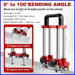 FS2F150 Sheet Metal Bender, 0-100° Bending Range, 5mm-150mm Bending Depth, 2 Sta