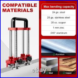 FS2F150 Sheet Metal Bender, 0-100° Bending Range, 5mm-150mm Bending Depth, 2 Sta