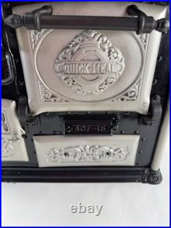 Fantastic Antique Cast Iron Cooking Stove Salesman Sample Quick Meal Miniature