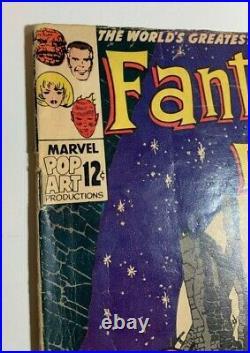 Fantastic Four #45 First App Inhumans Silver Age Key! 3.5-4.5 Grade Range