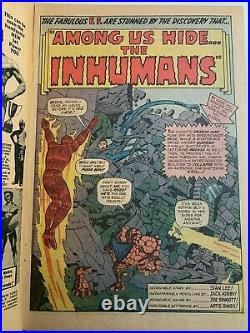 Fantastic Four #45 First App Inhumans Silver Age Key! 3.5-4.5 Grade Range