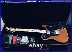 Fender American Original 70s Telecaster Custom Guitar Mocha CuNiFe Wide Range