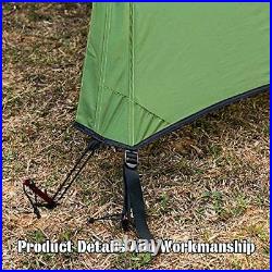 FireHiking Hot Tent with Wood Stove Jack, with Inner Tent for 1 Person