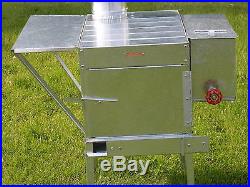 Flap Jack Wood Camp Tent Stove Riley Stoves Kit 2A