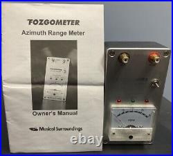 Fosgate Fozgometer Azimuth Range Meter Includes Analogue Productions Test Lp