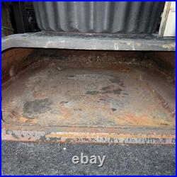 Foster Stove Co. Fosters Hot Blast 14 Antique Cast Iron Coal Stove Black Gold