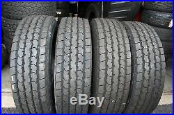 Four Brand New 315/80R22.5 Kelly Armorsteel KRM I Tires 20 Ply Load Range L