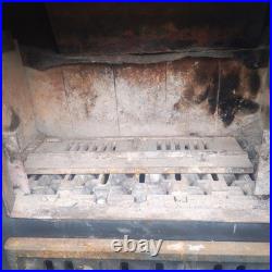 Freestanding Wood Coal Stove with blower Citation model by Salvo Machinery MA