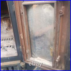 Freestanding Wood Coal Stove with blower Citation model by Salvo Machinery MA