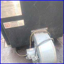 Freestanding Wood Coal Stove with blower Citation model by Salvo Machinery MA