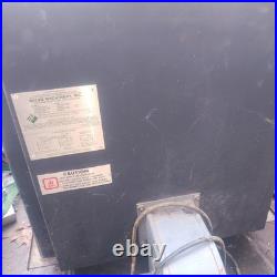 Freestanding Wood Coal Stove with blower Citation model by Salvo Machinery MA