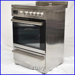 Furrion RV Ceramic Electric Range Oven 4 Burner FT24N62R-SS Dent