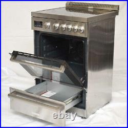 Furrion RV Ceramic Electric Range Oven 4 Burner FT24N62R-SS Dent