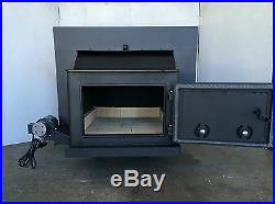GOLD MARC Wood Burning FIREPLACE INSERT Stove Burner Fire Place WOW