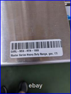 Garland M5S Master Series Heavy Duty Range, gas, 17in