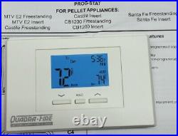 Genuine Quadrafire Pellet Stove Programmable Wall Thermostat PROG-STAT, 7000-885