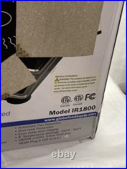 Globe Light Duty Electric Countertop Induction Range, IR1800