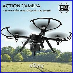 GoPro Drone with HD Camera F100G 1080P Brushless Motor, Long Range Battery