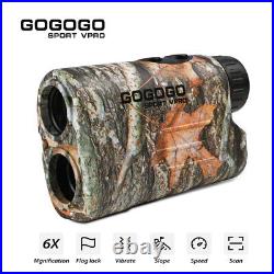 Gogogo Sport Vpro 1000m Laser Range Finder 6X Monocular Horizontal Distance Meas Gogogo Sport Vpro 1000m Laser Range Finder 6X Monocular Horizontal Distance Meas