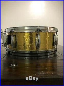Gretsch Full Range Silver Series 5 x 13 Hammered Brass Snare Drum