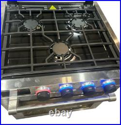 Greystone 21 RV Camper Trailer Motorhome Stainless Steel Oven Range Stove