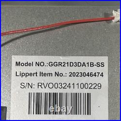 Greystone 21 RV Camper Trailer Motorhome Stainless Steel Oven Range Stove