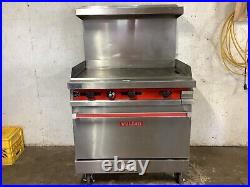 Griddle Range Vulcan 36XL 36 flattop Nat. Gas Tested