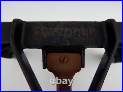 Griswold #201 Cast Iron Single Burner Gas Stove Gas Shutoff not Connected Griswold #201 Cast Iron Single Burner Gas Stove Gas Shutoff not Connected