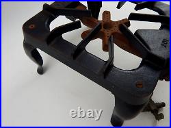 Griswold #201 Cast Iron Single Burner Gas Stove Gas Shutoff not Connected Griswold #201 Cast Iron Single Burner Gas Stove Gas Shutoff not Connected