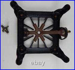 Griswold #201 Cast Iron Single Burner Gas Stove Gas Shutoff not Connected Griswold #201 Cast Iron Single Burner Gas Stove Gas Shutoff not Connected