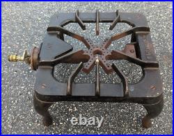 Griswold #201 Cast Iron Single Burner Gas Stove Untested