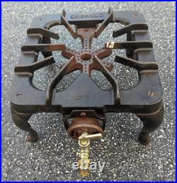 Griswold #201 Cast Iron Single Burner Gas Stove Untested