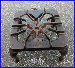 Griswold #201 Cast Iron Single Burner Gas Stove Untested