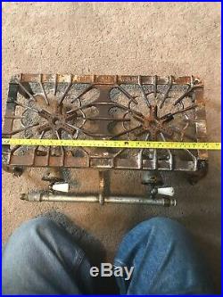 Griswold 32 Cast Iron Two Burner Tabletop Gas Stove Hot Plate 1701 USA