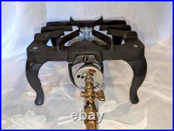Griswold No. 201 Cast Iron Single Burner Cooking Gas Stove
