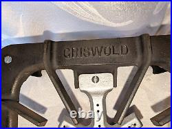 Griswold No. 201 Cast Iron Single Burner Cooking Gas Stove