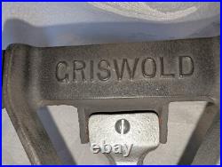 Griswold No. 201 Cast Iron Single Burner Cooking Gas Stove