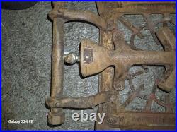 Griswold No. 401 Cast Iron Single Burner Camp Stove Vintage, Not Tested