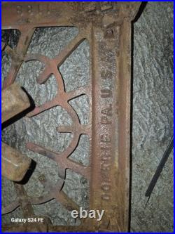 Griswold No. 401 Cast Iron Single Burner Camp Stove Vintage, Not Tested