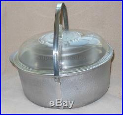 Guardian Ware Kettle Dutch Oven Stock 5Qt Pot Stove Top Pan 11 Glass Lid 241X