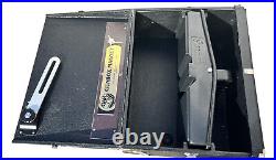 Gun-Ho 4-Gun Pistol Range Locking Box Hard Case with key Ammo Storage